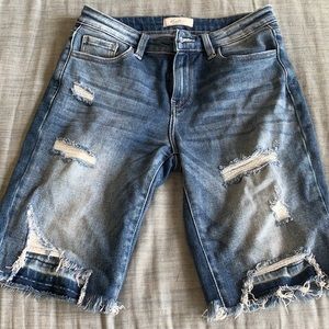 Kancan by buckle denim short size 27